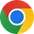 Google Chrome with Gemini logo