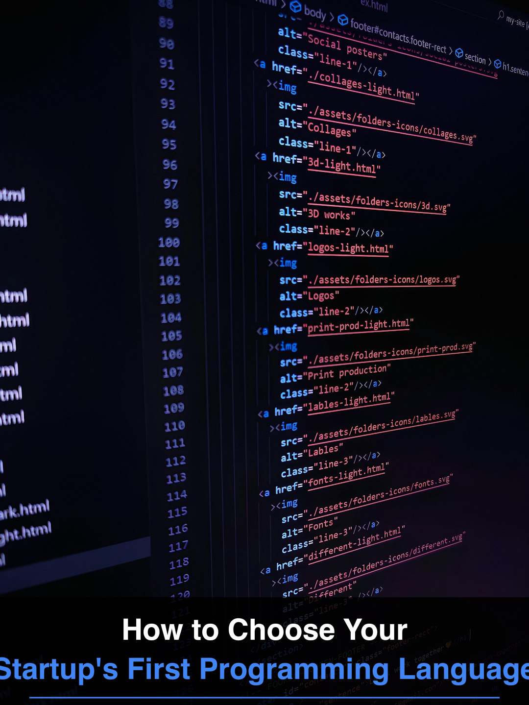 How to Choose Your Startup's First Programming Language
